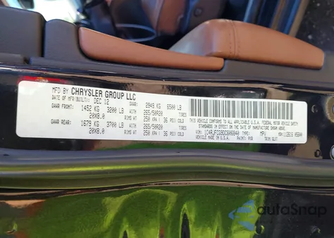 2013 Jeep Grand Cherokee Overland из США, поврежденный, VIN 1C4RJFCG9DC606840